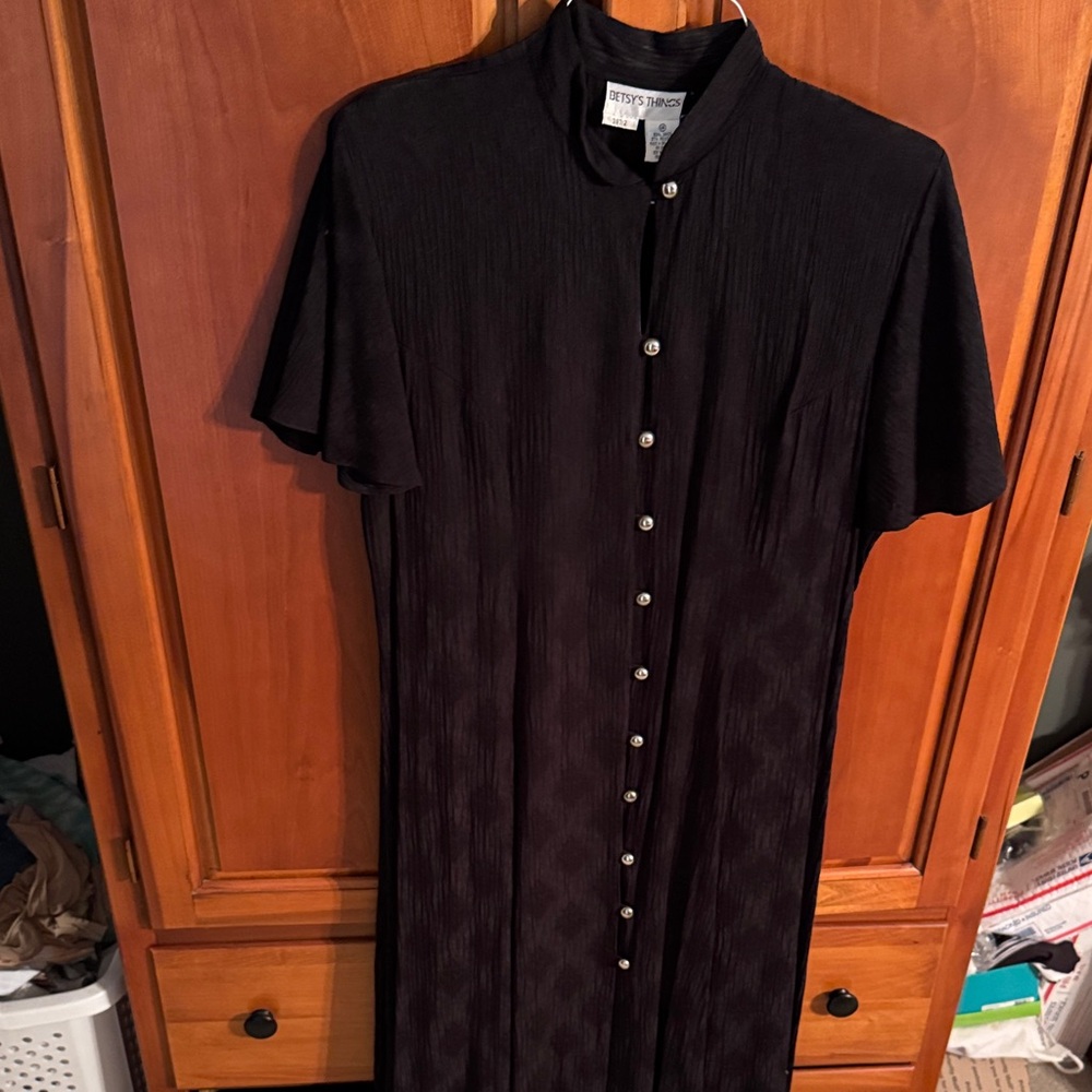 Black Maxi Dress by Betsy & Adam